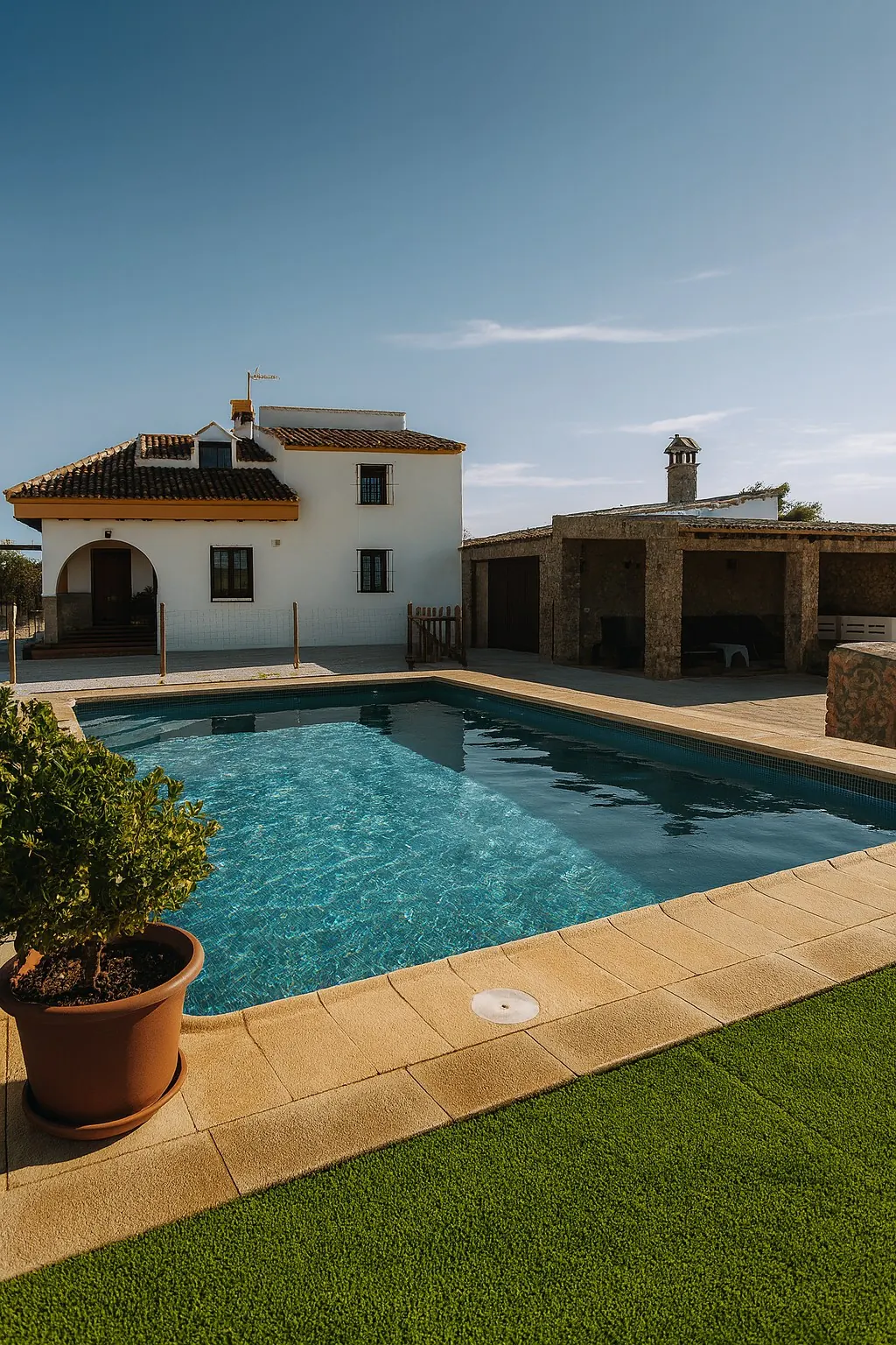 Casa Rural El Recreo con piscina